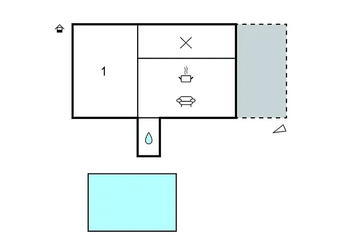 1 Bedroom Gorgeous In